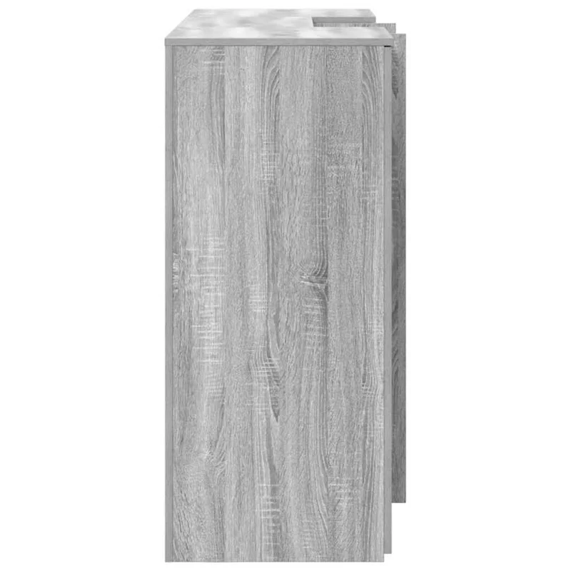Reception Desk Grey Sonoma 155x50x103,5 cm Engineered Wood
