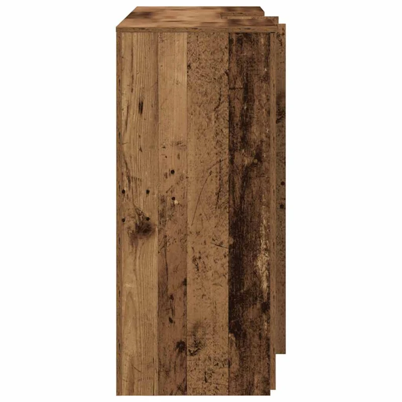 Reception Desk Old Wood 155x50x103,5 cm Engineered Wood