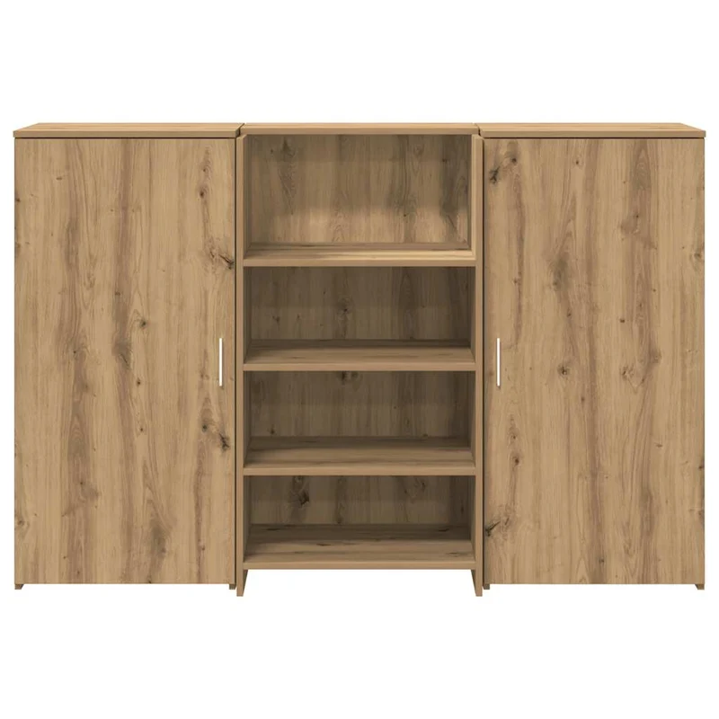 Reception Desk Artisan Oak 155x50x103,5 cm Engineered Wood