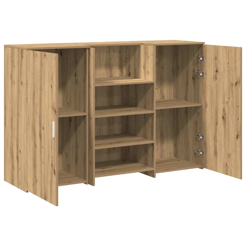 Reception Desk Artisan Oak 155x50x103,5 cm Engineered Wood