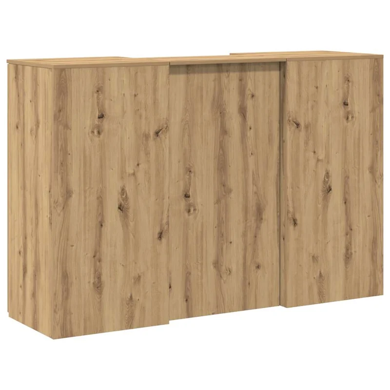 Reception Desk Artisan Oak 155x50x103,5 cm Engineered Wood