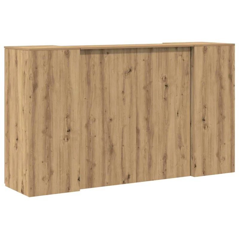 Reception Desk Artisan Oak 180x50x103,5 cm Engineered Wood
