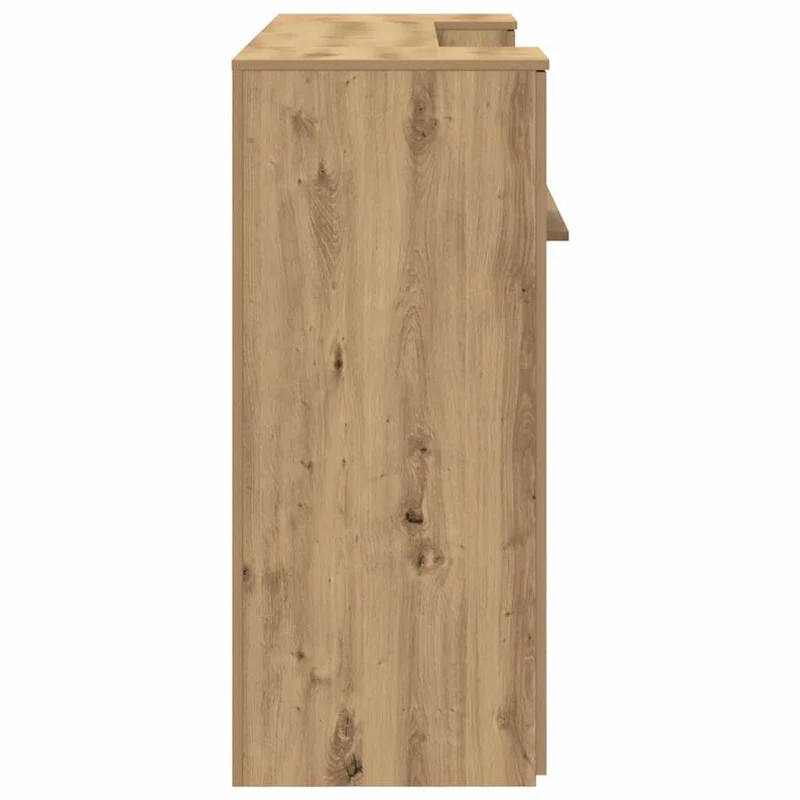 Reception Desk Artisan Oak 180x50x103,5 cm Engineered Wood
