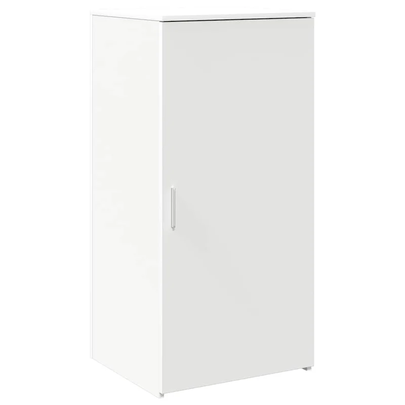 Reception Desk White 200x50x103,5 cm Engineered Wood