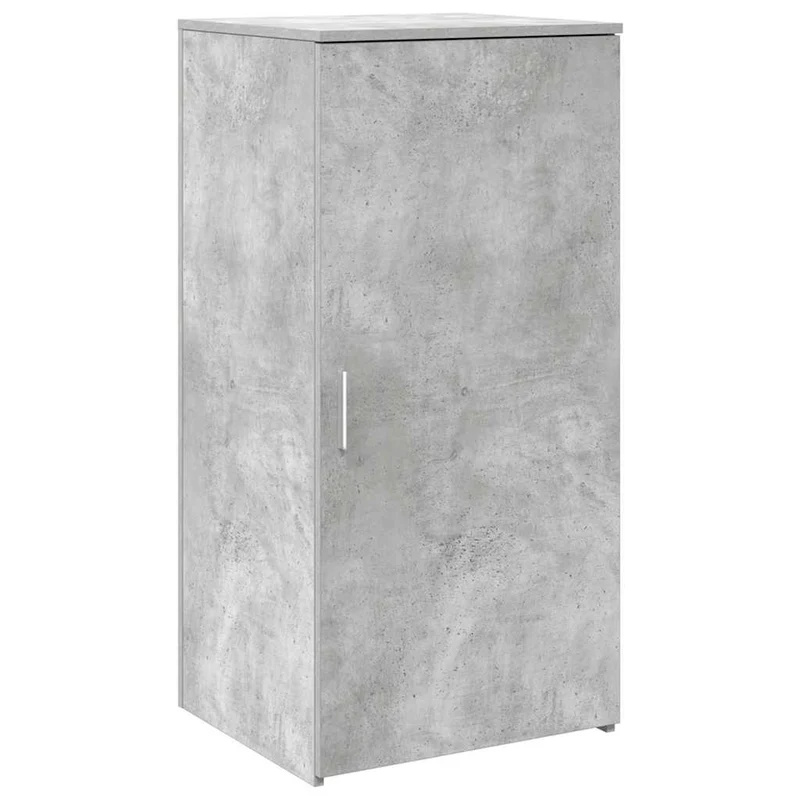 Reception Desk Concrete Grey 200x50x103,5 cm Engineered Wood