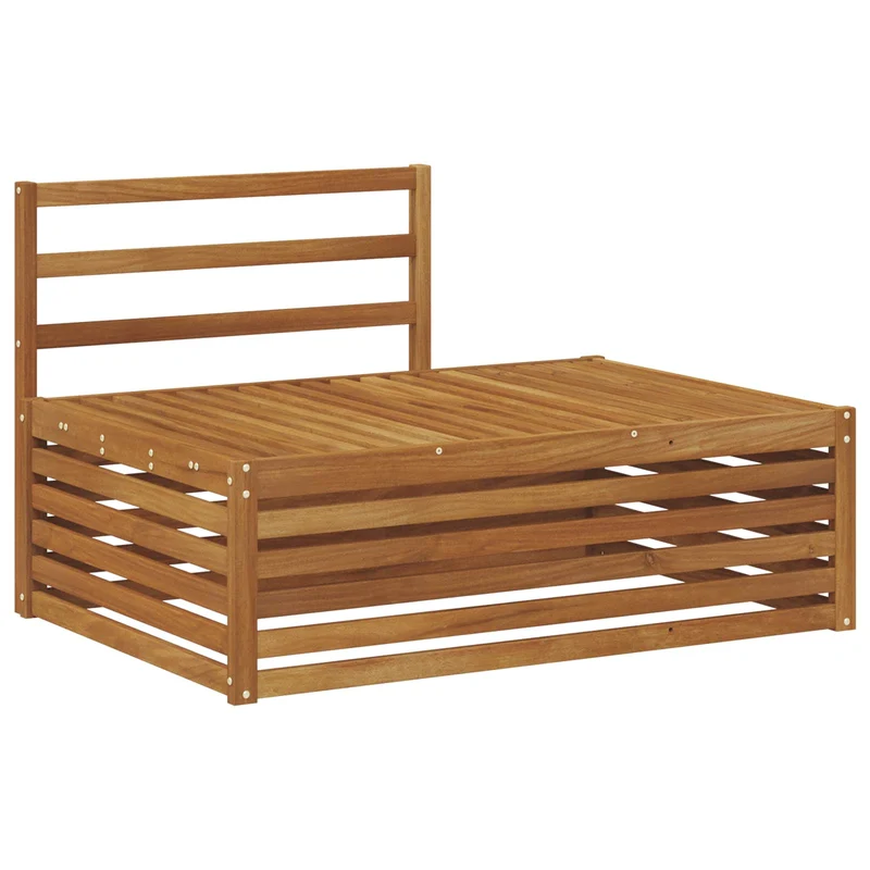 5 pcs Outdoor Sofa Set Solid Acacia Wood Natural
