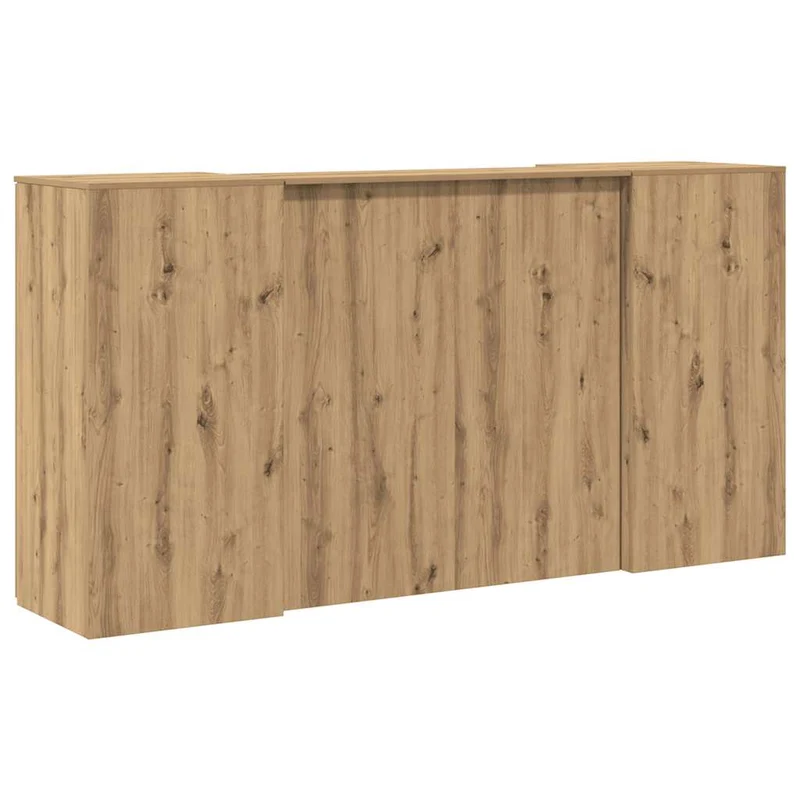 Reception Desk Artisan Oak 200x50x103,5 cm Engineered Wood