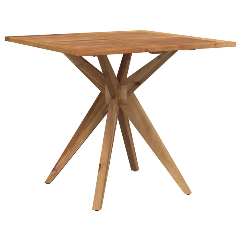 5 Piece Garden Dining Set Solid Wood Acacia