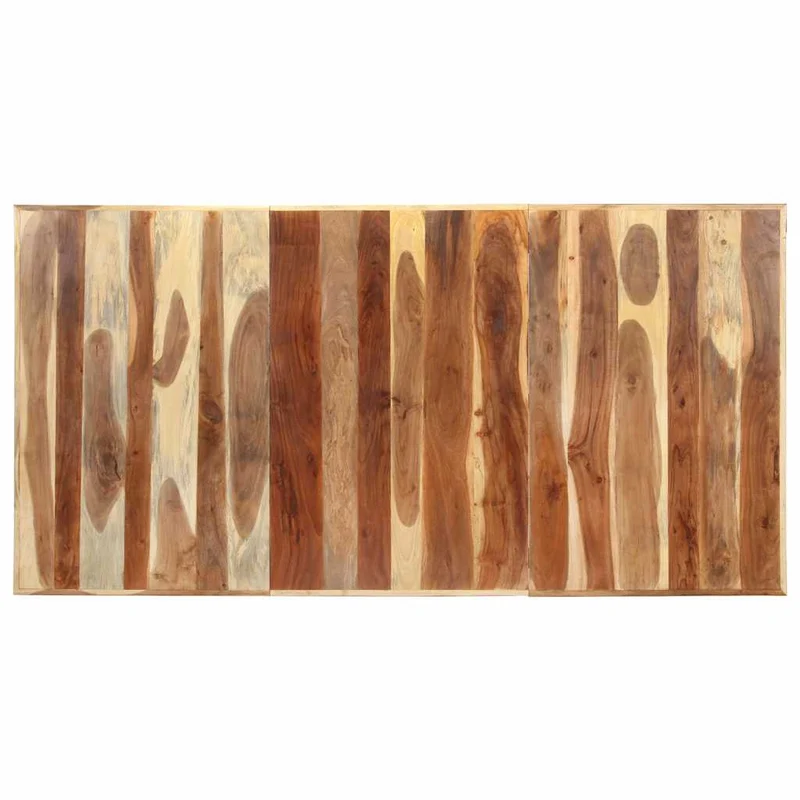 321549 vidaXL Dining Table 200x100x75 cm Solid Wood with Honey Finish