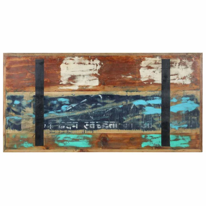 321605 vidaXL Dining Table 120x60x76 cm Solid Reclaimed Wood