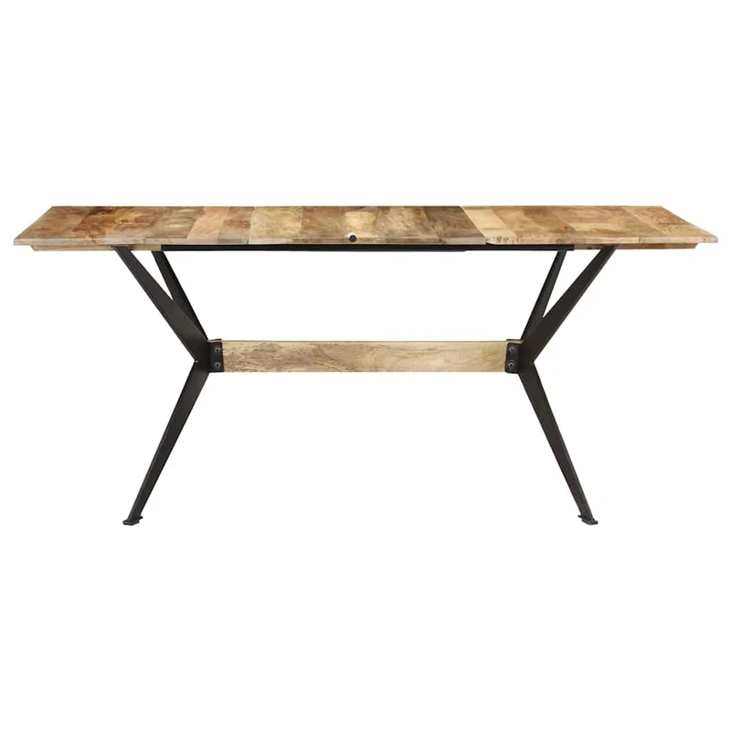 321687 vidaXL Dining Table 180x90x76 cm Solid Mango Wood