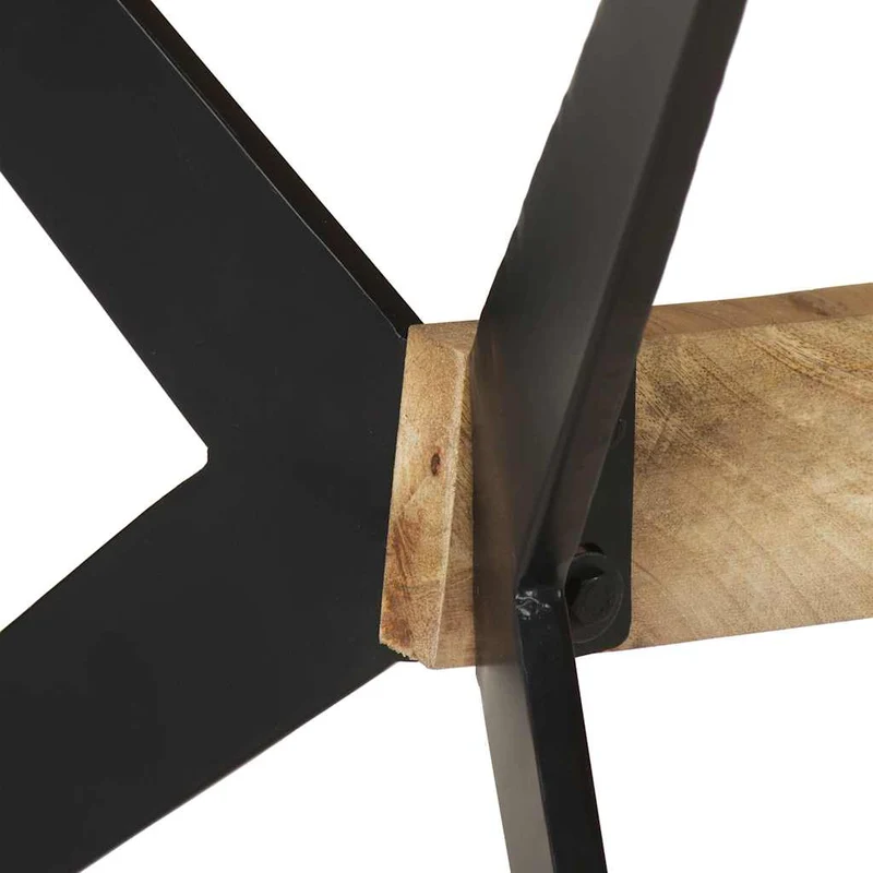 321687 vidaXL Dining Table 180x90x76 cm Solid Mango Wood