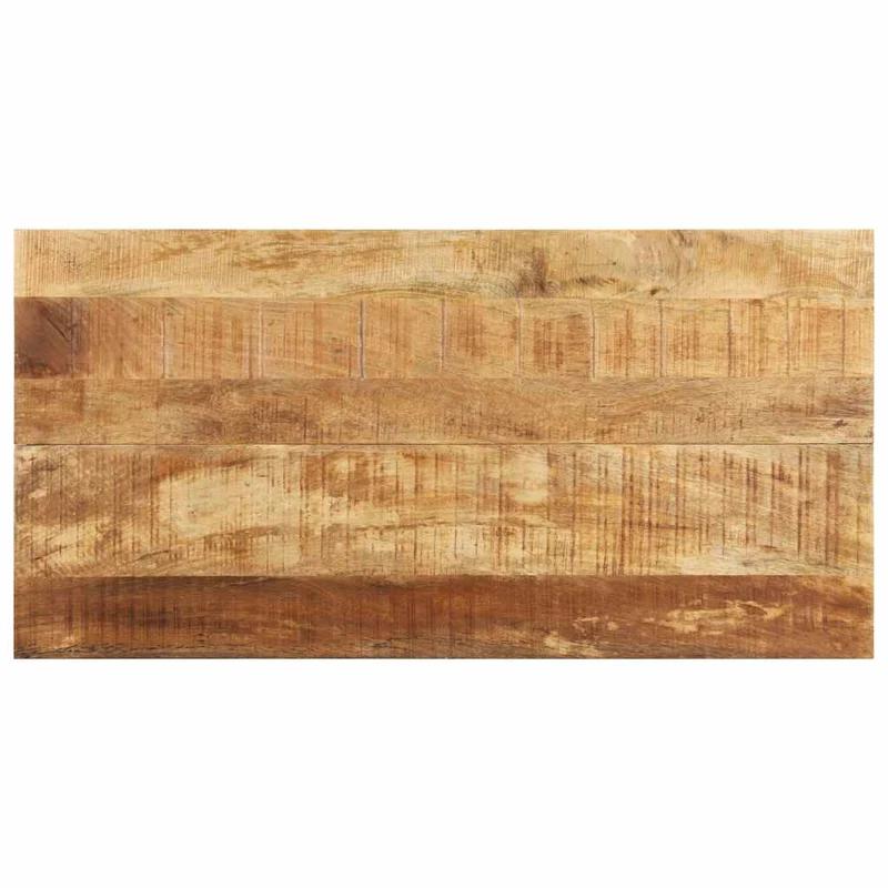 321973 vidaXL Dining Table 140x70x76 cm Rough Mango Wood