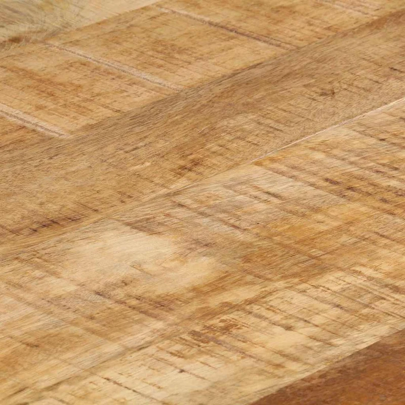 321973 vidaXL Dining Table 140x70x76 cm Rough Mango Wood