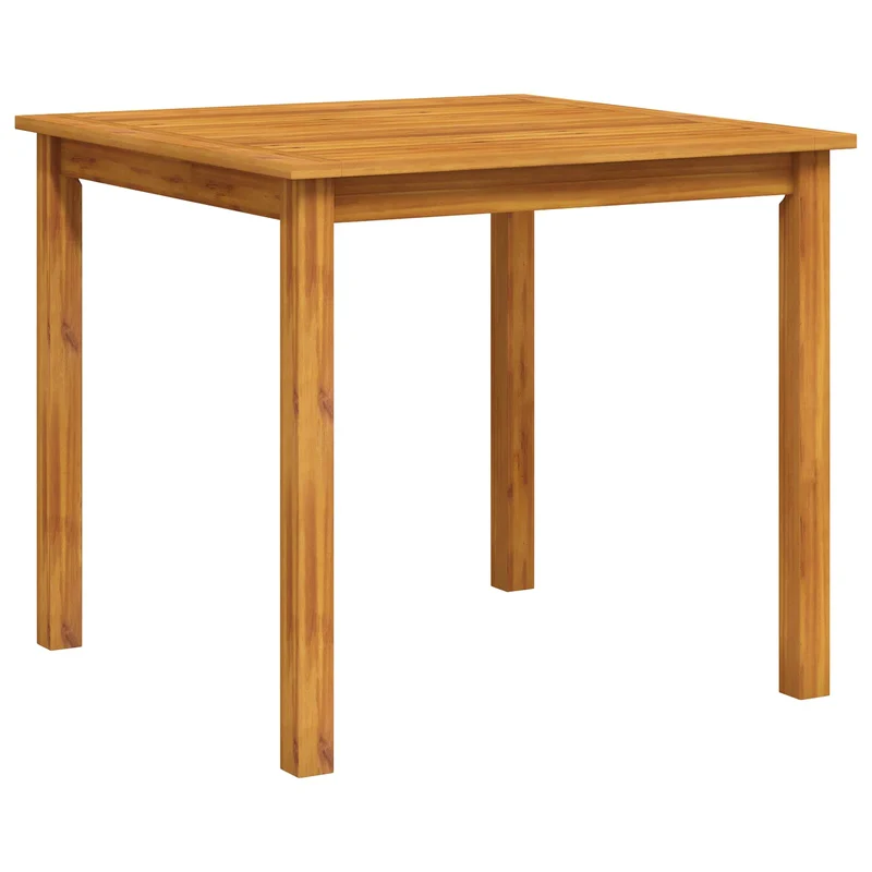 3-Piece Garden Dining Set 2-Seaters Taupe Solid Acacia Wood