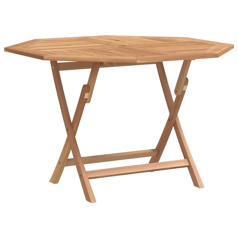 Garden Bistro Set 3 pcs Natural Solid Teak Wood
