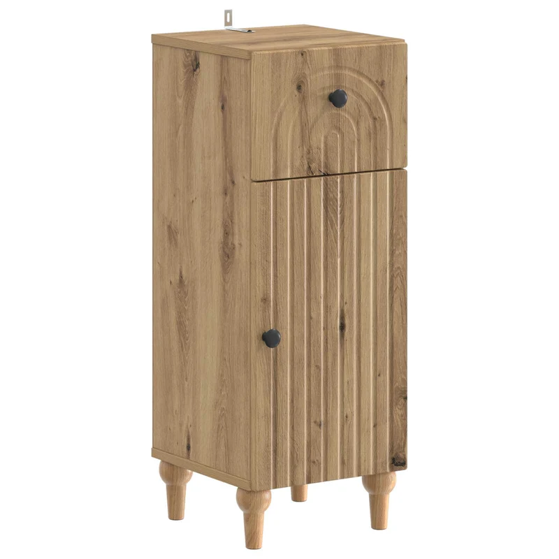 4 Piece Bathroom Cabinet Set ALKMAAR Artisan Oak
