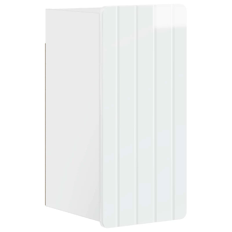 4 Piece Bathroom Cabinet Set ZWOLLE High Gloss White