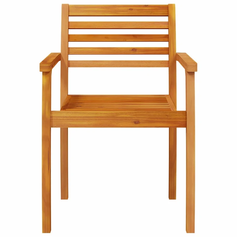 Garden Dining Set 3 pcs Brown Solid Acacia Wood