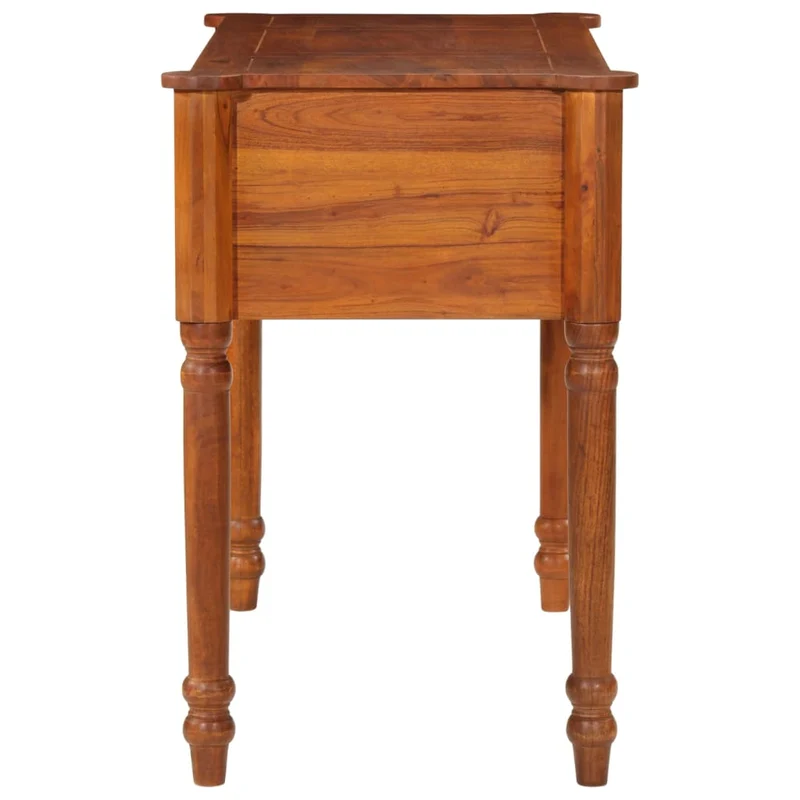 Desk with Drawers 110x50x76 cm Solid Wood Acacia
