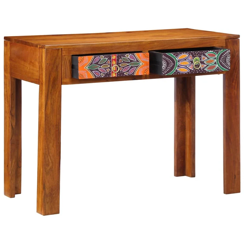 Writing Desk Brown 100 x 50 x 75 cm
