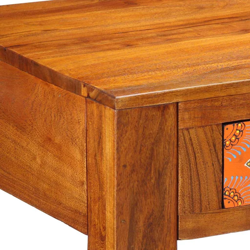 Writing Desk Brown 100 x 50 x 75 cm