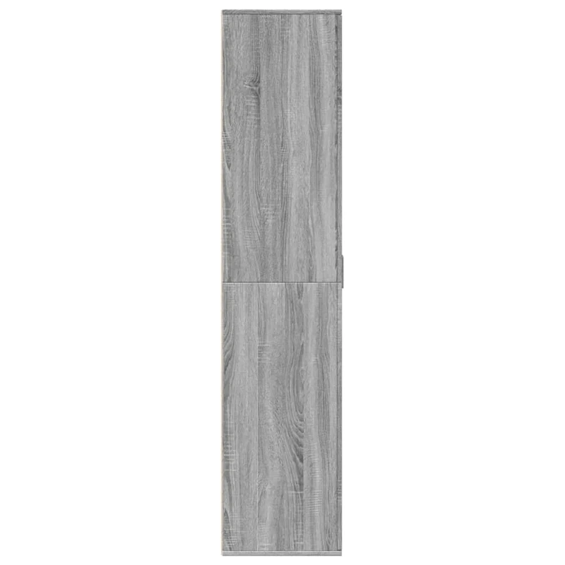 Shoe Cabinet Grey Sonoma 80x39x178 cm Engineered Wood