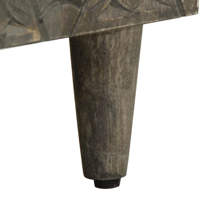 3 Piece Sideboards Light Grey 60x33,5x75 cm Solid Wood Mango