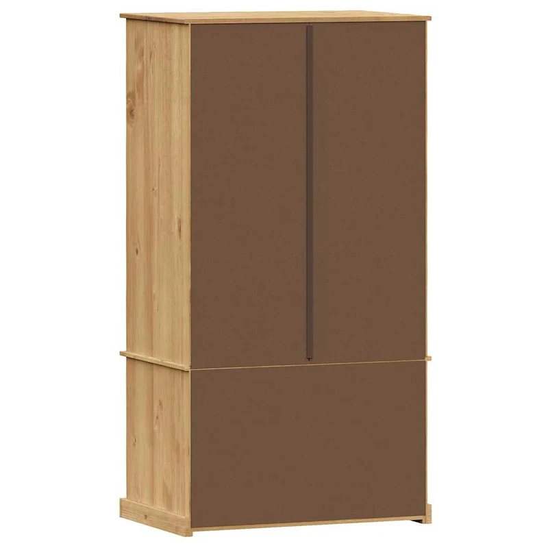 Wardrobe "VIGO" 90x55x170 cm Solid Wood Pine