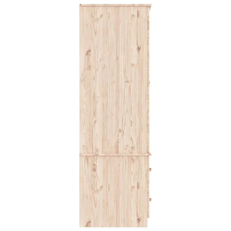 Wardrobe "ALTA" 90x55x170 cm Solid Wood Pine