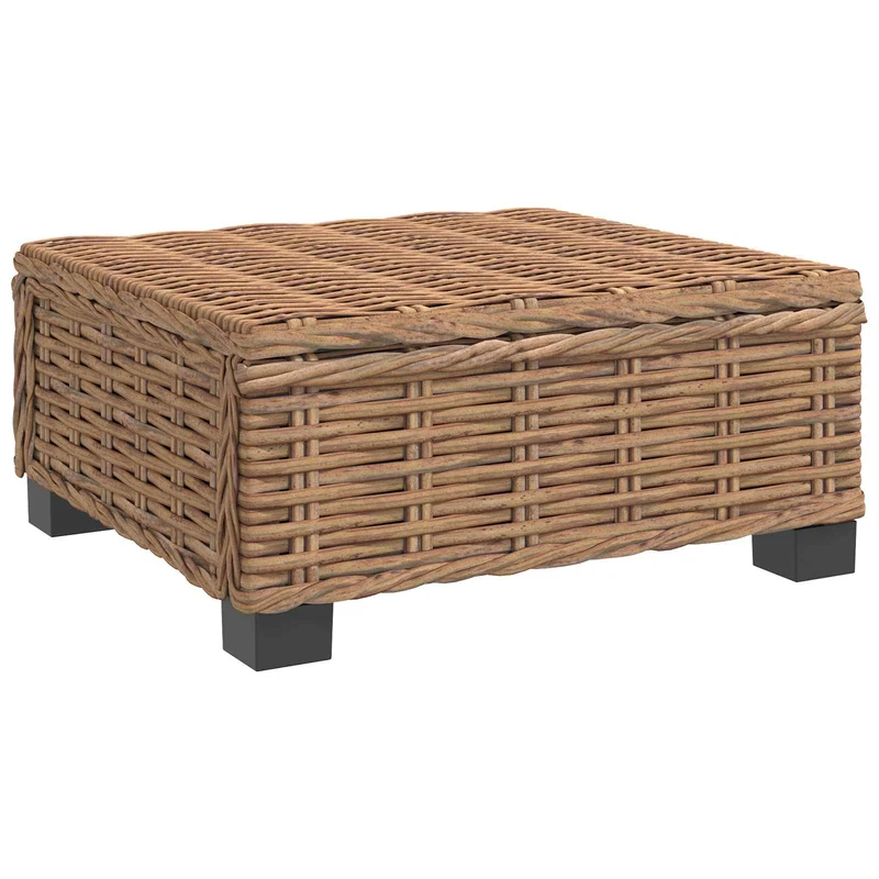 2 pcs Rattan Lounge Set with Cushions GENDT Natural Rattan