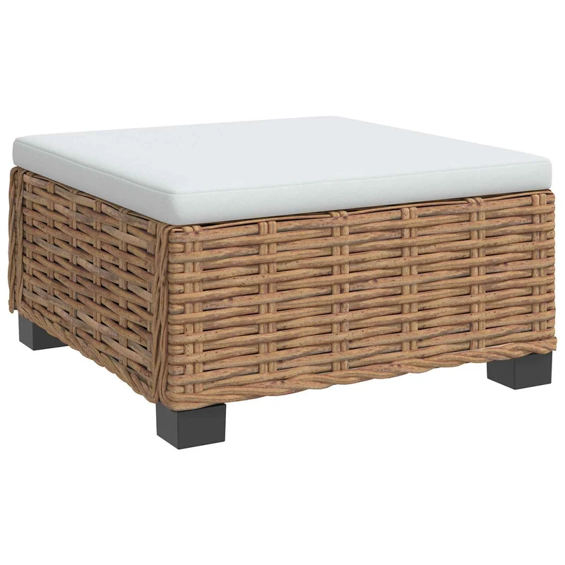 2 pcs Rattan Lounge Set with Cushions GENDT Natural Rattan