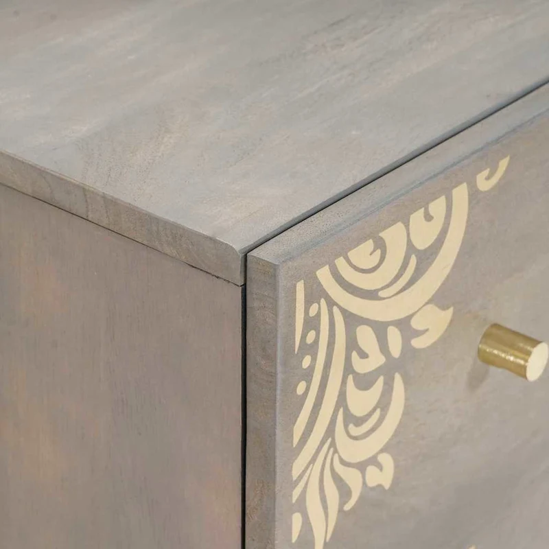 Bathroom Cabinet Set 3 pcs 180 x 33 x 75 cm Solid Mango Wood