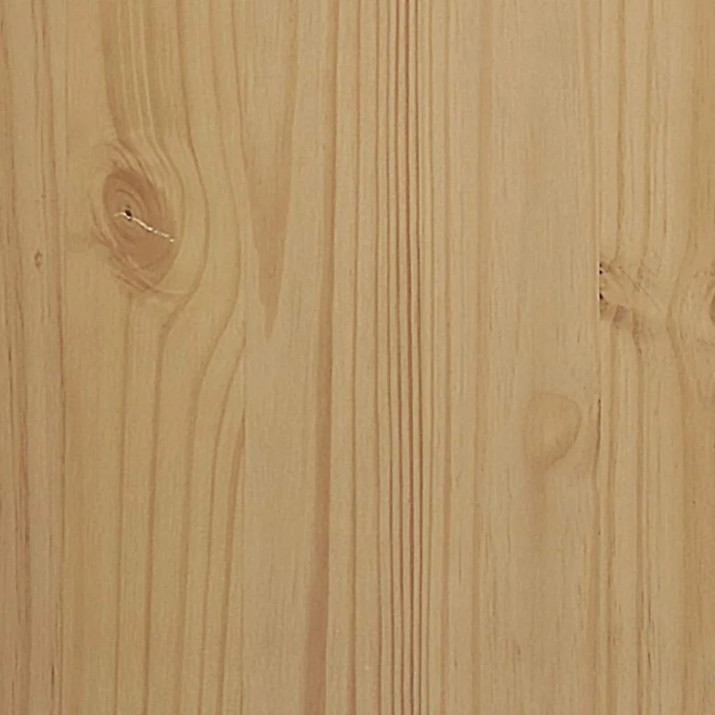 Wardrobe "FLORO" Wax Brown 77x53x171 cm Solid Wood Pine