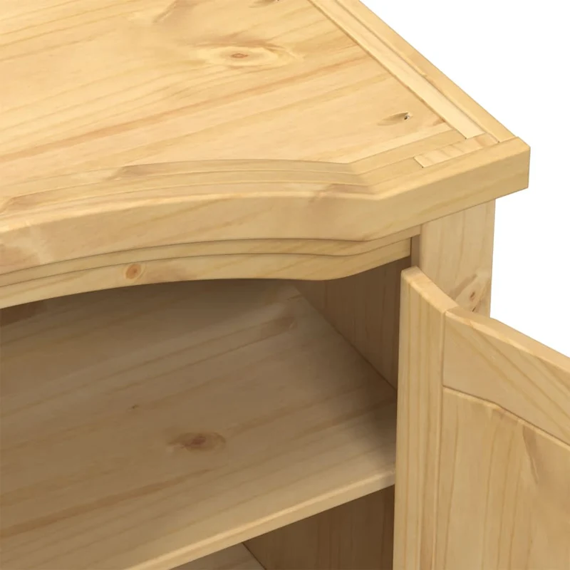 Wardrobe "Corona" 102x52x186 cm Solid Wood Pine
