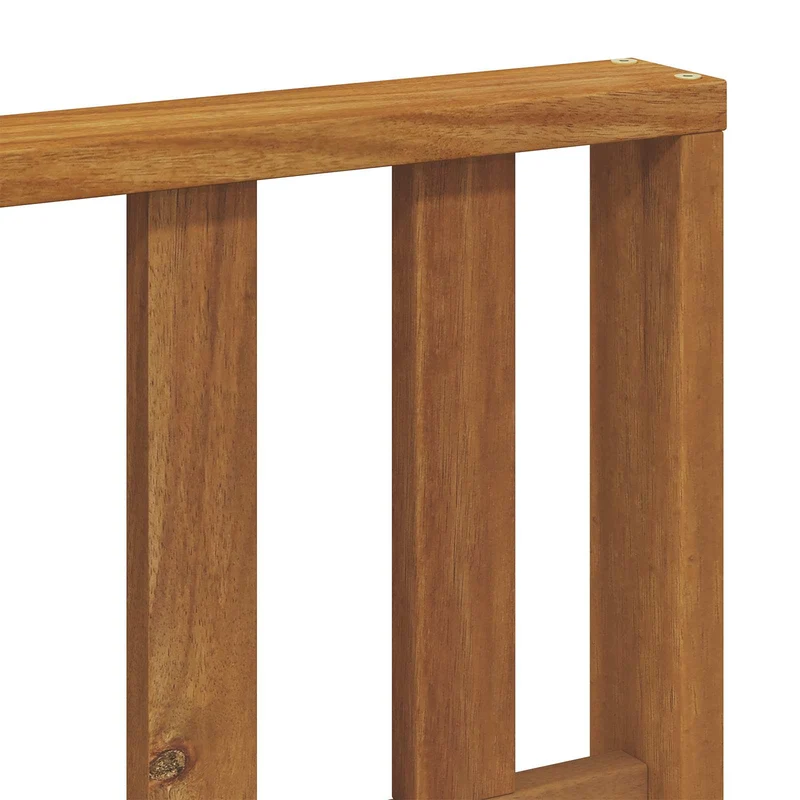 Outdoor Sofa Set 4 pcs Natural Solid Acacia Wood
