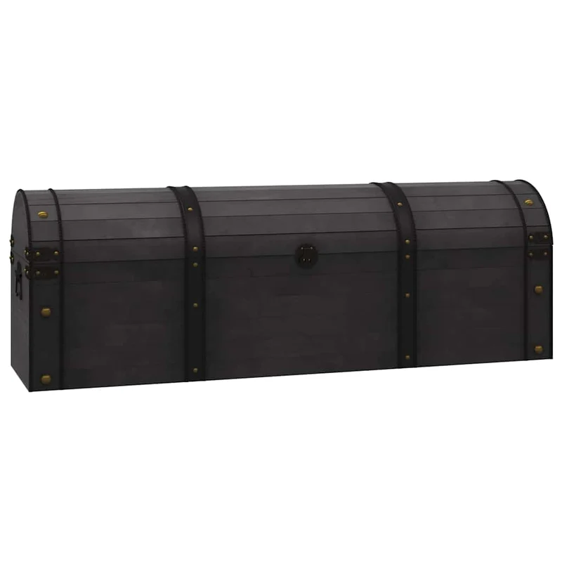 245801 vidaXL Storage Chest Solid Wood Vintage Style 120x30x40 cm