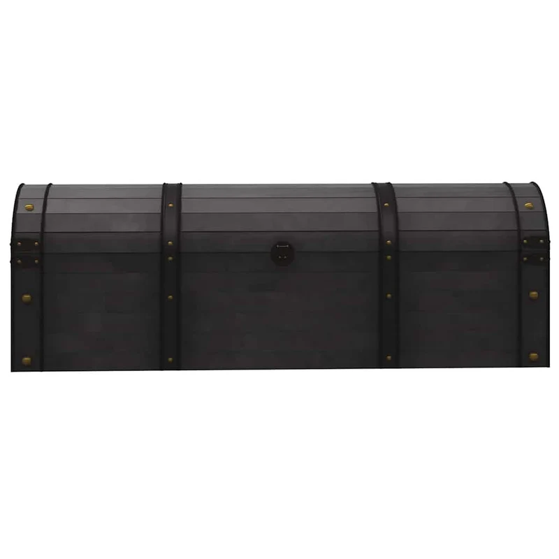 245801 vidaXL Storage Chest Solid Wood Vintage Style 120x30x40 cm