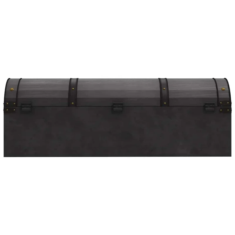 245801 vidaXL Storage Chest Solid Wood Vintage Style 120x30x40 cm
