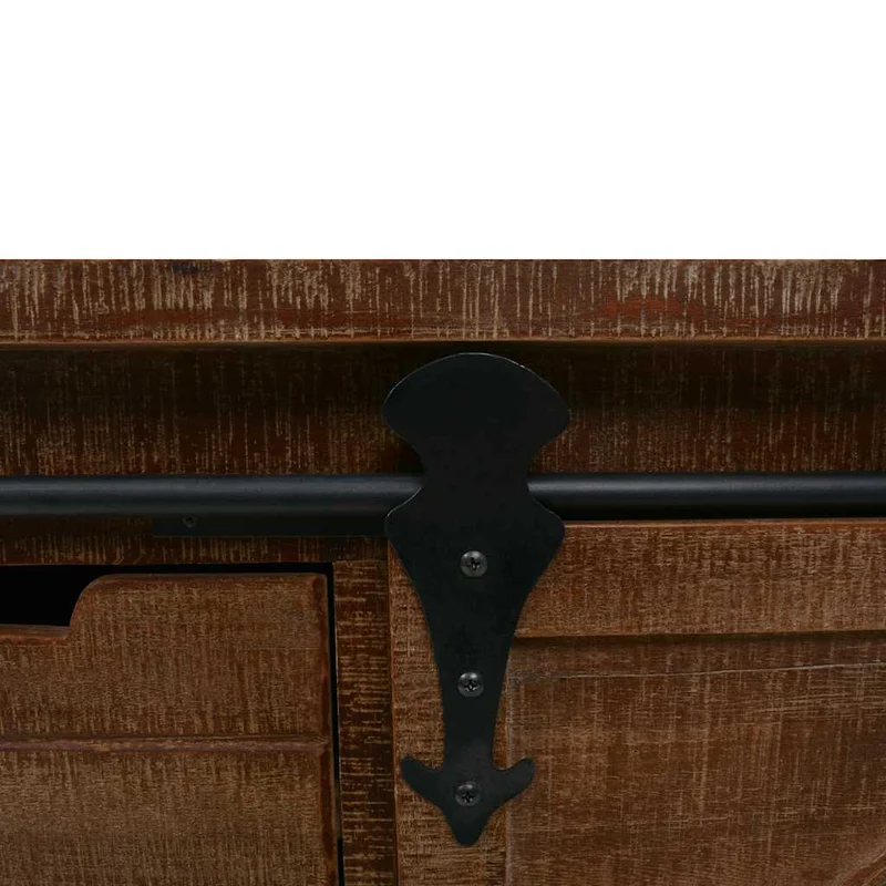 246120 vidaXL Storage Cabinet Solid Fir Wood 64x33,5x75 cm Brown