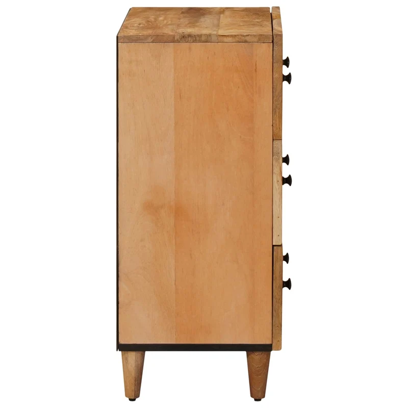 Storage Cabinets 2 pcs 60 x 33.5 x 75 cm Solid Mango Wood Brown