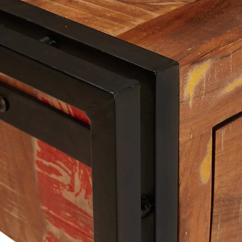 Console Tables 2 pcs Multicolour 200 x 33 x 75 cm