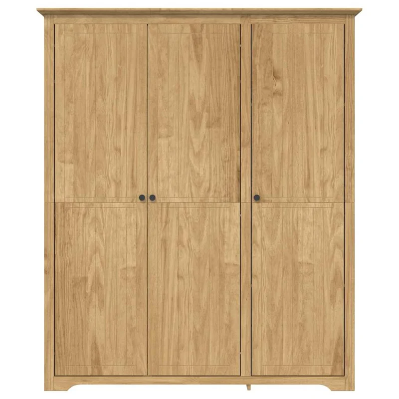 Wardrobe BODO Honey Brown 146 x 53.5 x 173 cm Engineered Wood