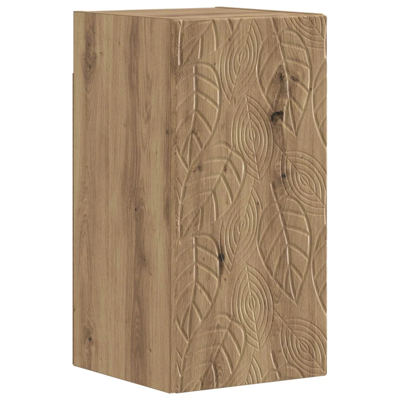 4 Piece Bathroom Cabinet Set DELFT Artisan Oak Engineered Wood