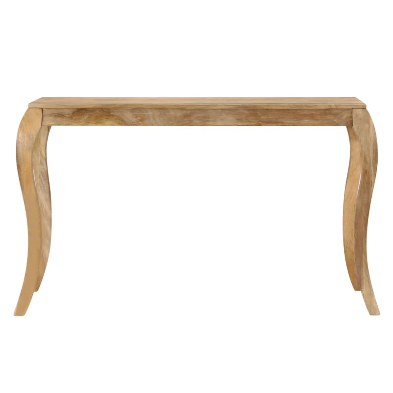 247113 vidaXL Dining Table 118x60x76 cm Solid Mango Wood