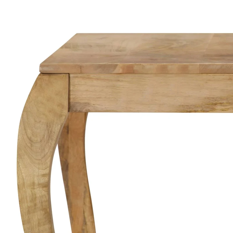 247113 vidaXL Dining Table 118x60x76 cm Solid Mango Wood
