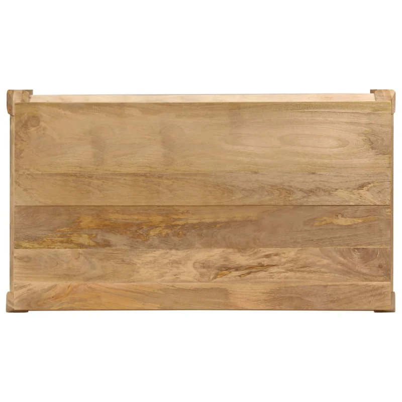 247114 vidaXL Dining Table 135x75x76 cm Solid Mango Wood