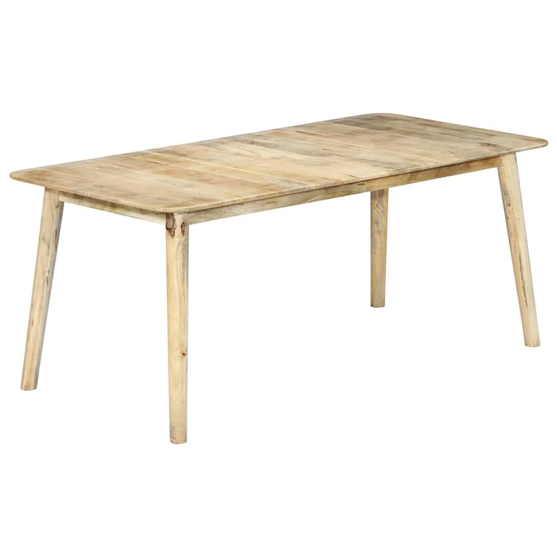 282720 vidaXL Dining Table 180x90x76 cm Solid Mango Wood
