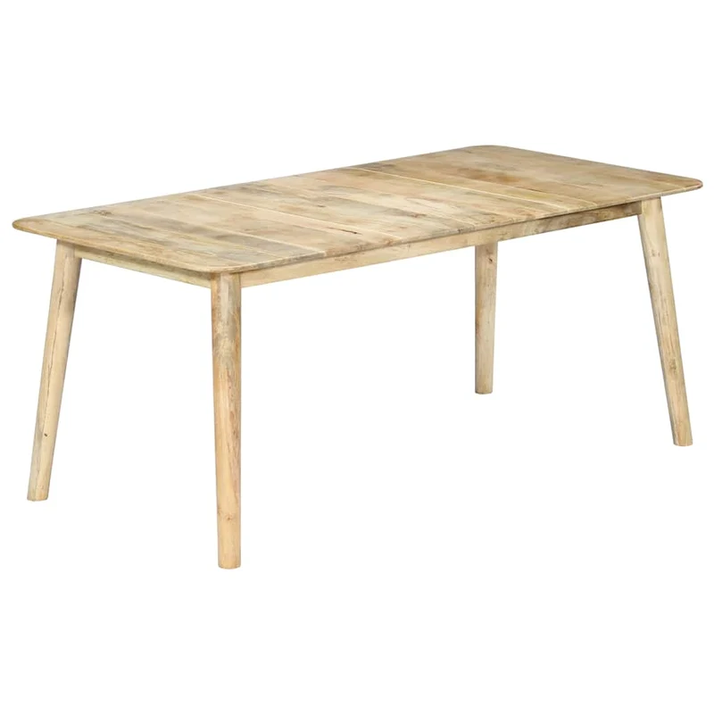 282720 vidaXL Dining Table 180x90x76 cm Solid Mango Wood