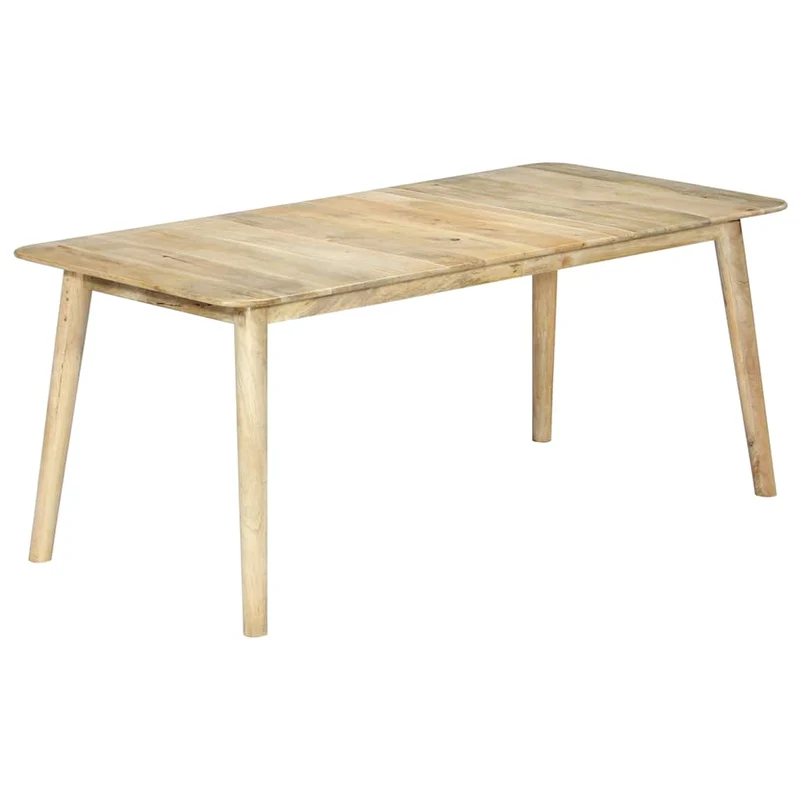 282720 vidaXL Dining Table 180x90x76 cm Solid Mango Wood